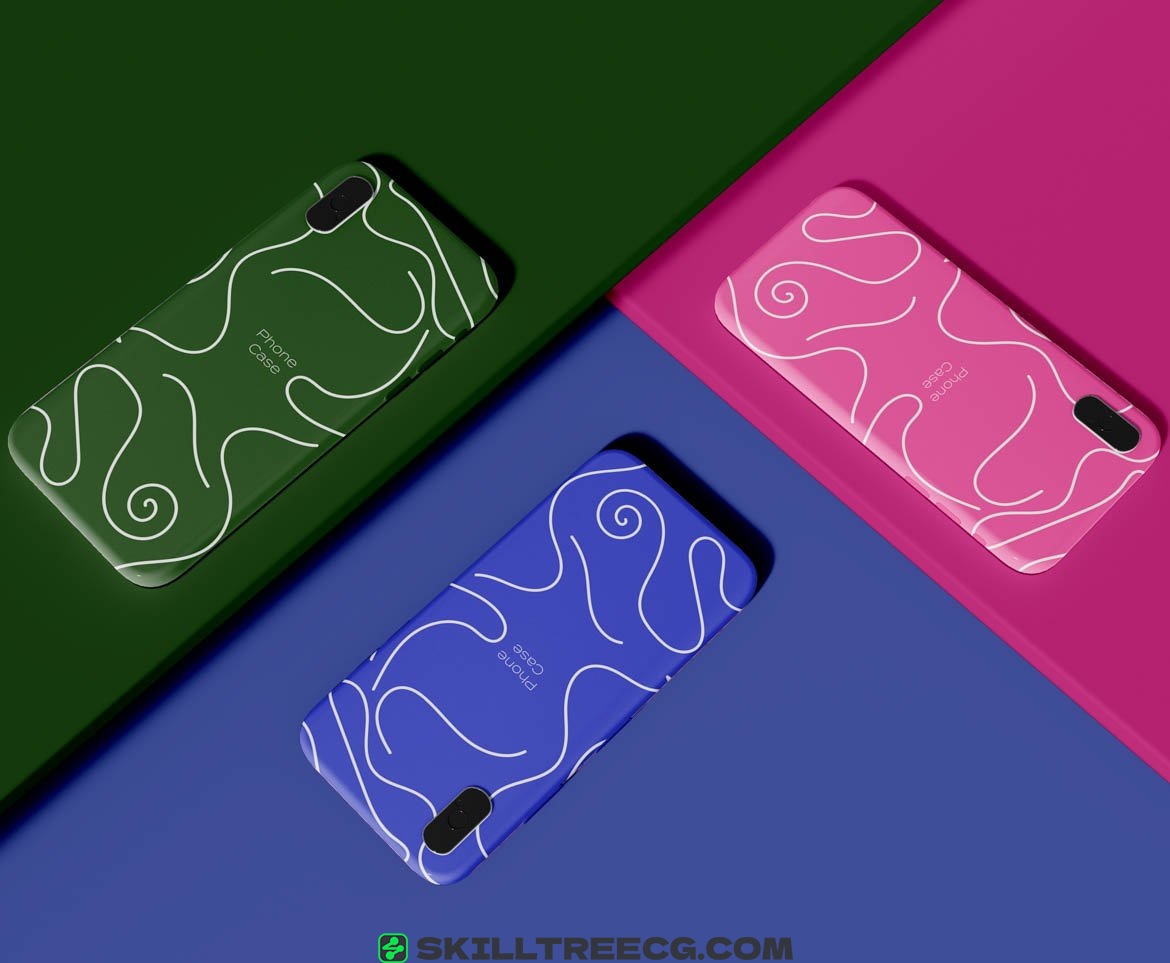 图片[2]-Smartphone Cases Mockup（005293）-技能树